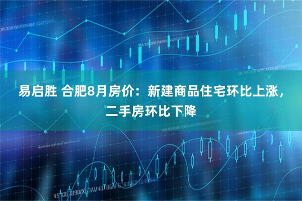易启胜 合肥8月房价：新建商品住宅环比上涨，二手房环比下降